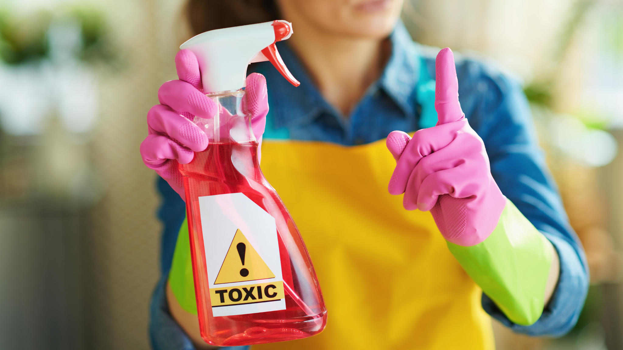 Avoid toxic cleaner and switch to non-toxic alternatives