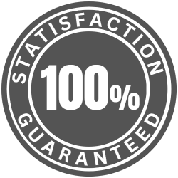 100% statisfaction guaranteed