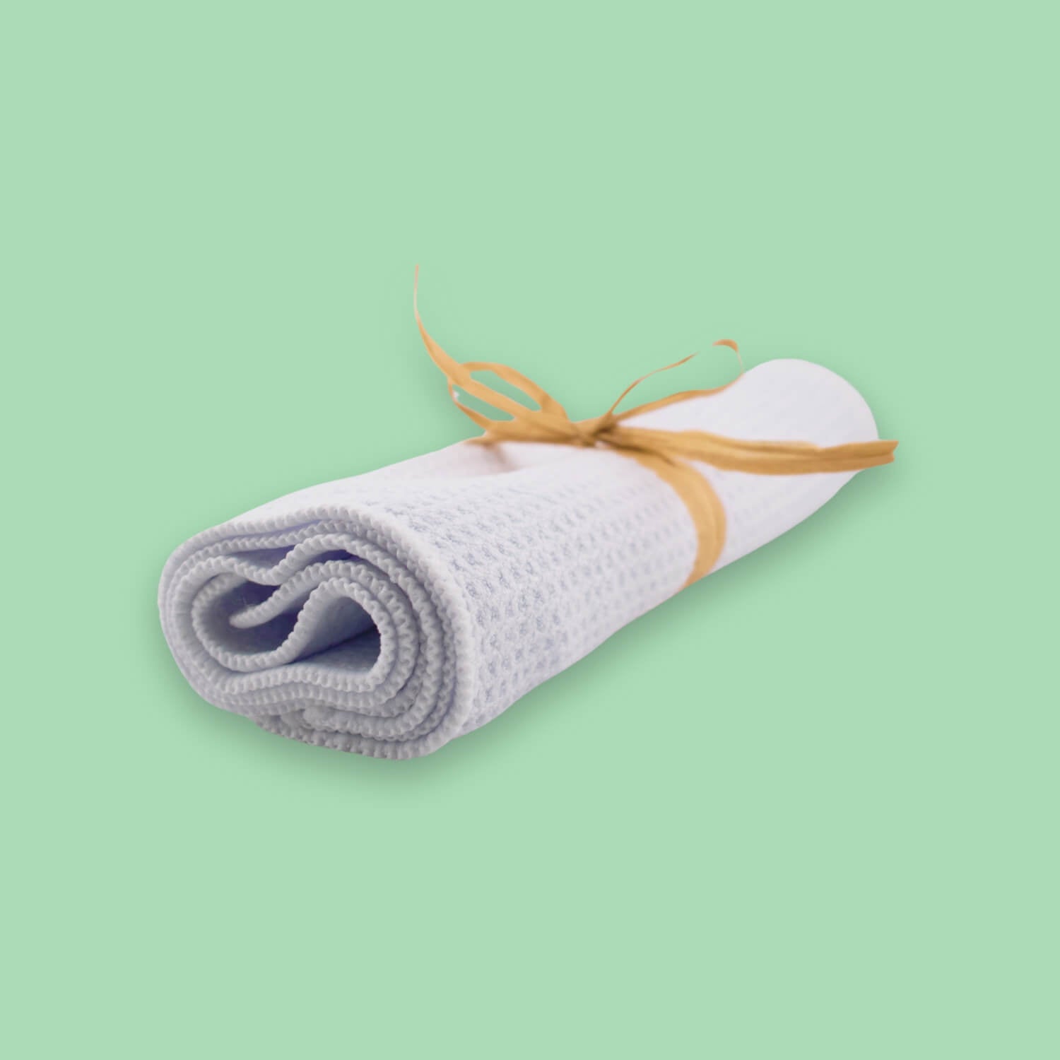 Green Llama Cotton Towel 100% Nature