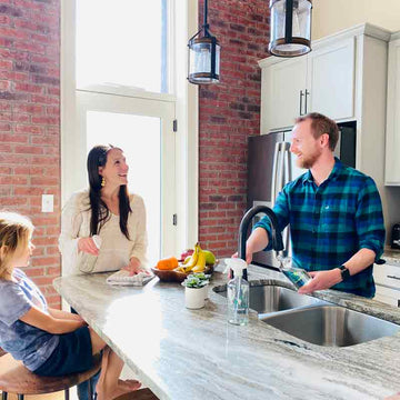 Kay Baker and Matthew Keasey founders of Green Llama Eco-friendly sustainable living