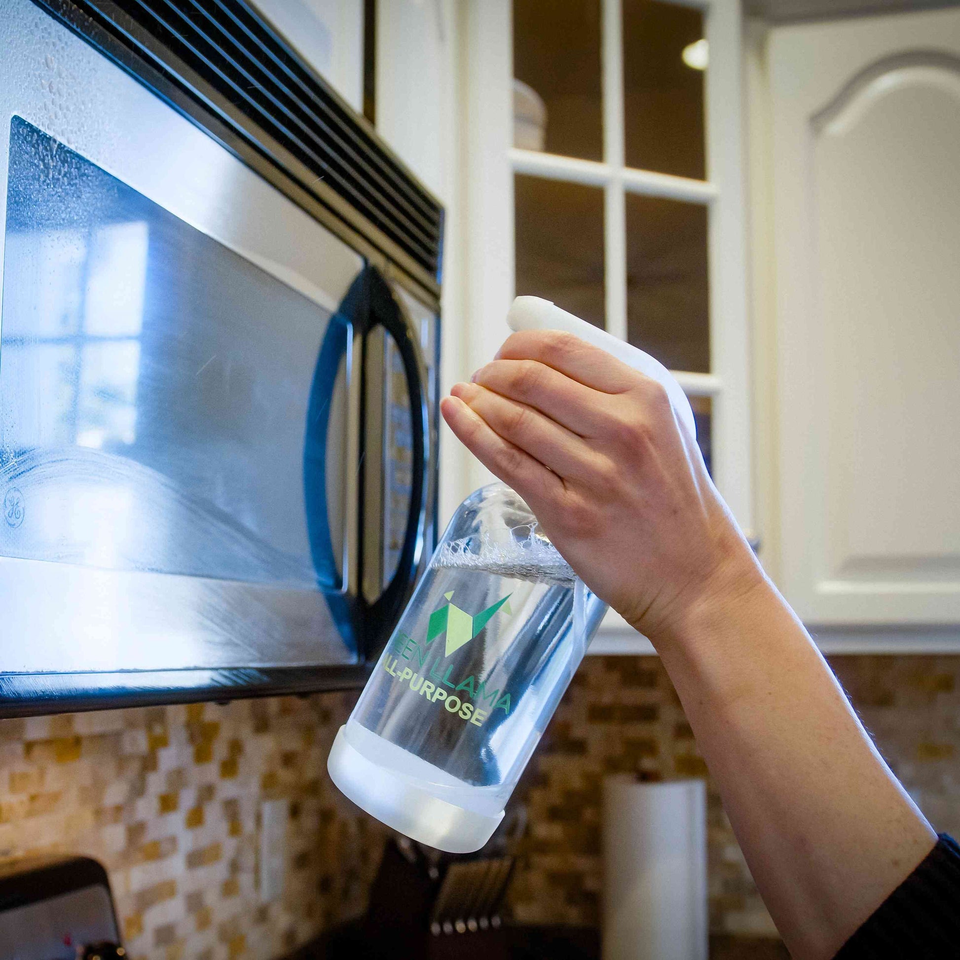 Green Llama non-toxic eco-friendly spray cleaner