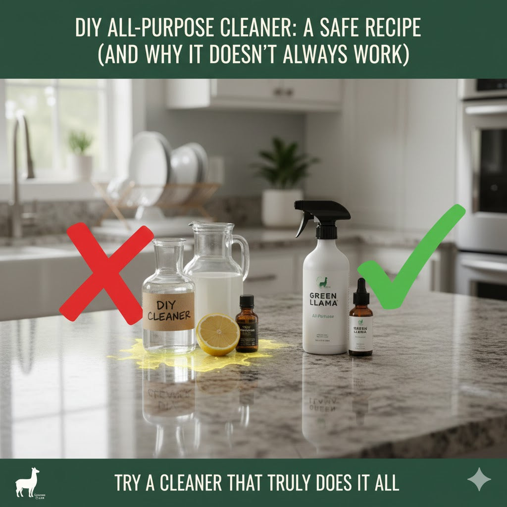 DIY All-Purpose Cleaner: A Safe Recipe (And Why It Doesn't Always Work)