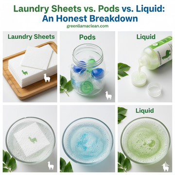 Laundry Sheets vs. Pods vs. Liquid