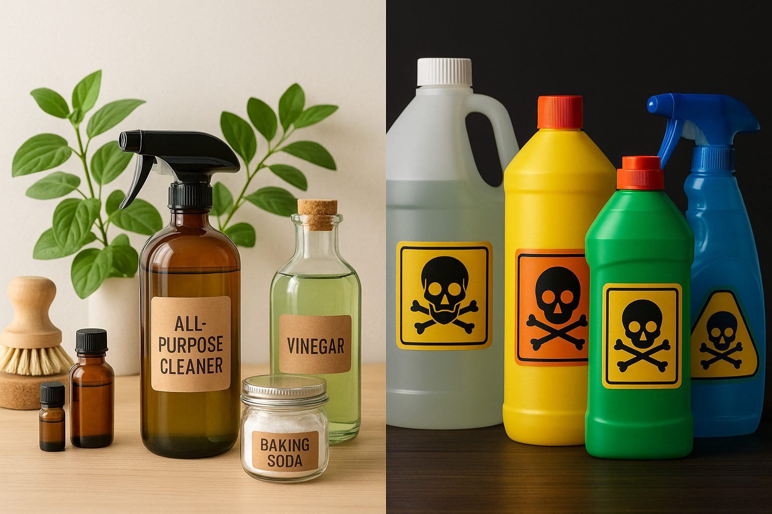The Good, The Bad & The Greenwashed: A Guide to Non-Toxic Cleaning Ingredients