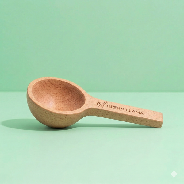 Wooden Laundry Scoop | Live Sustainable | by Green Llama